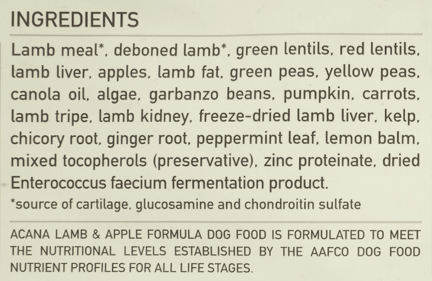 Dog Food Ingredients Label The Ultimate Guide Dog Breeds List