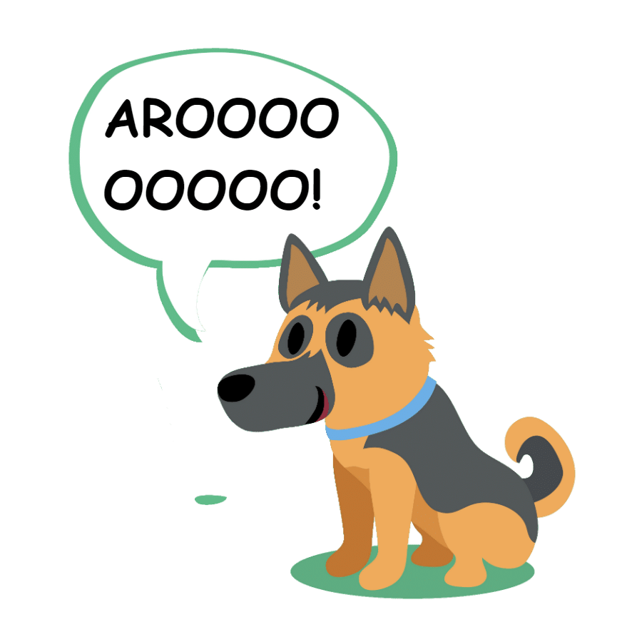 Why do German Shepherds howl?