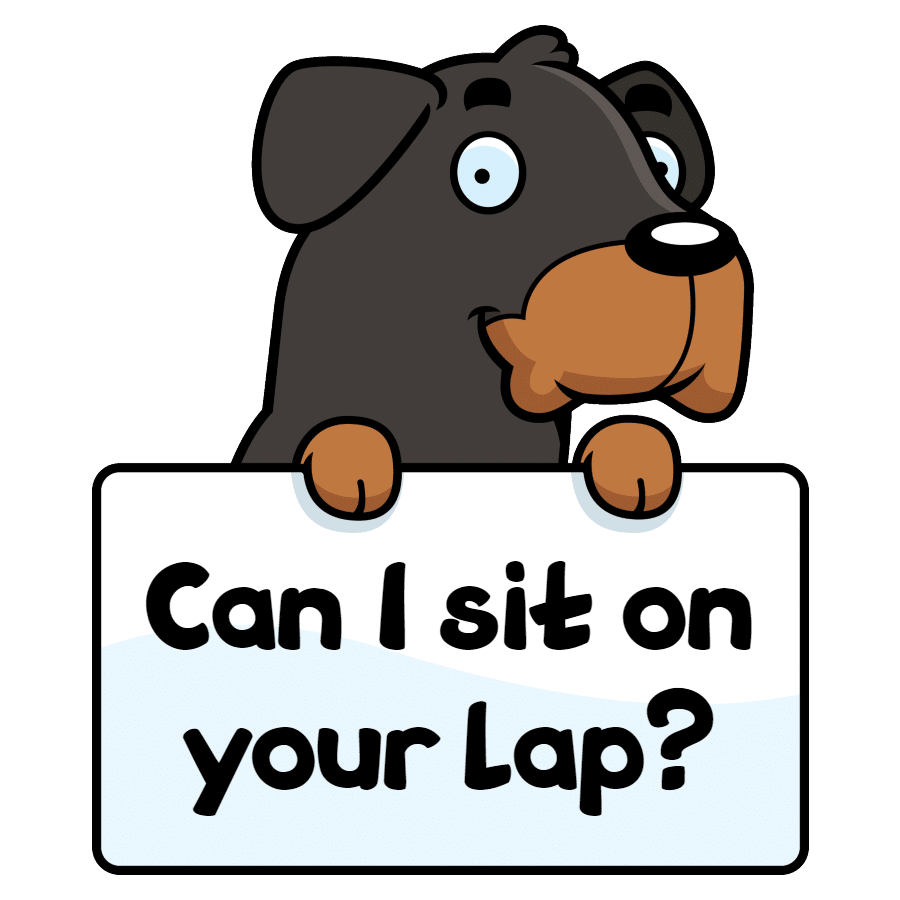 Why Does My Rottweiler Sit on Me? - Dog Breeds List