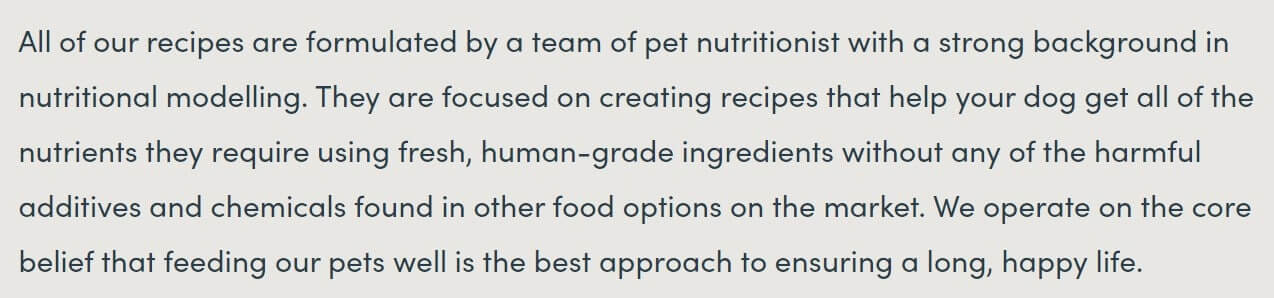 Kabo fresh Canadian dog food delivery recipe formulation
